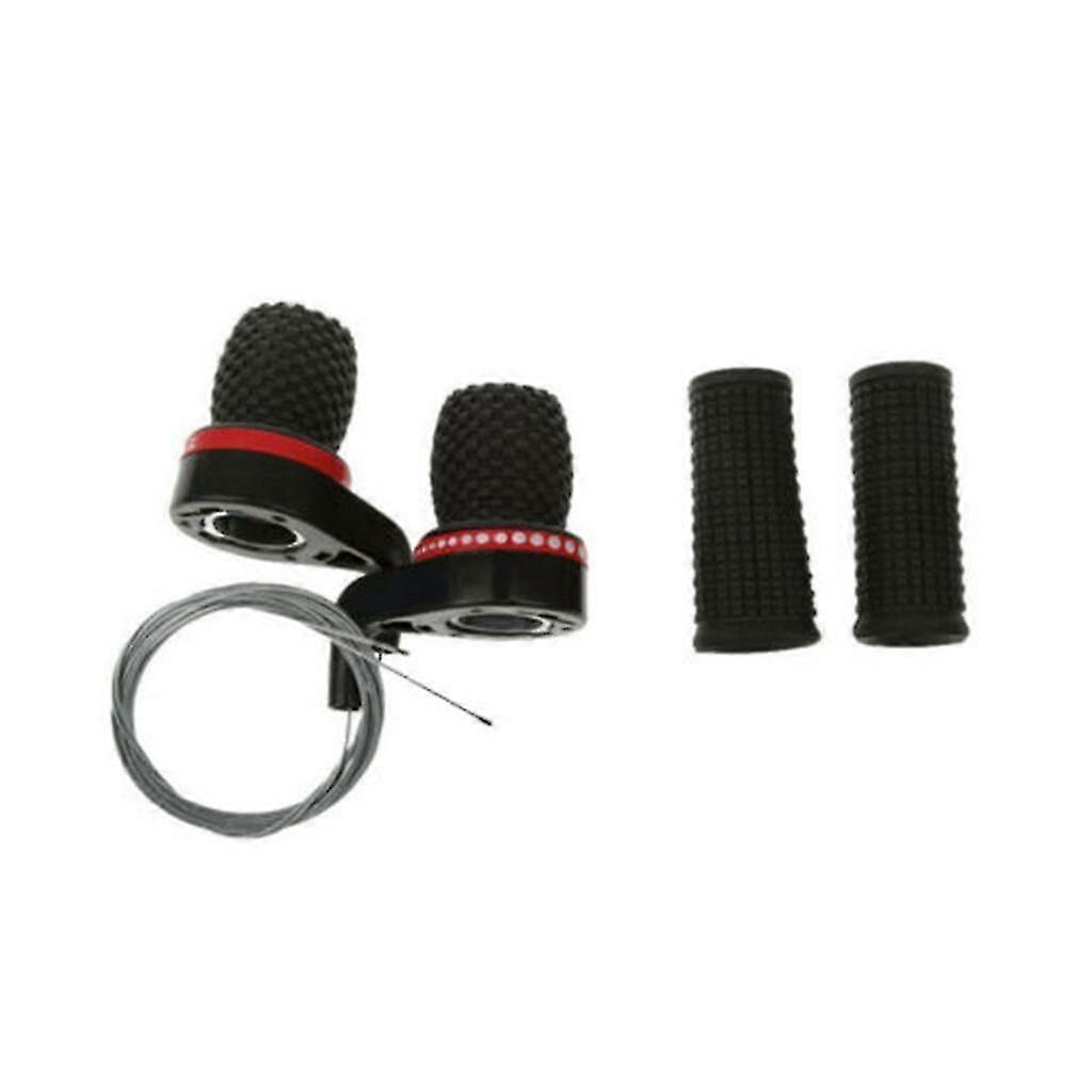 Bike Gear Grip Shift Levers Bicycle Cycle Speed Control Handlebar