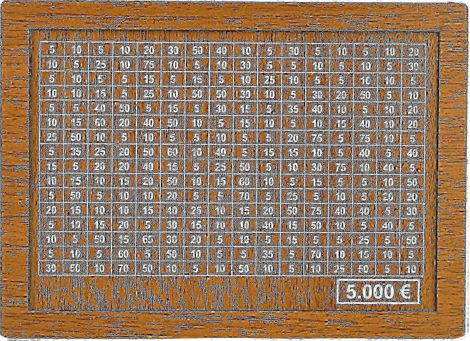 Numbered Money Box - 4 Piggy Bank Sizes for Organized Savings in EU 2025