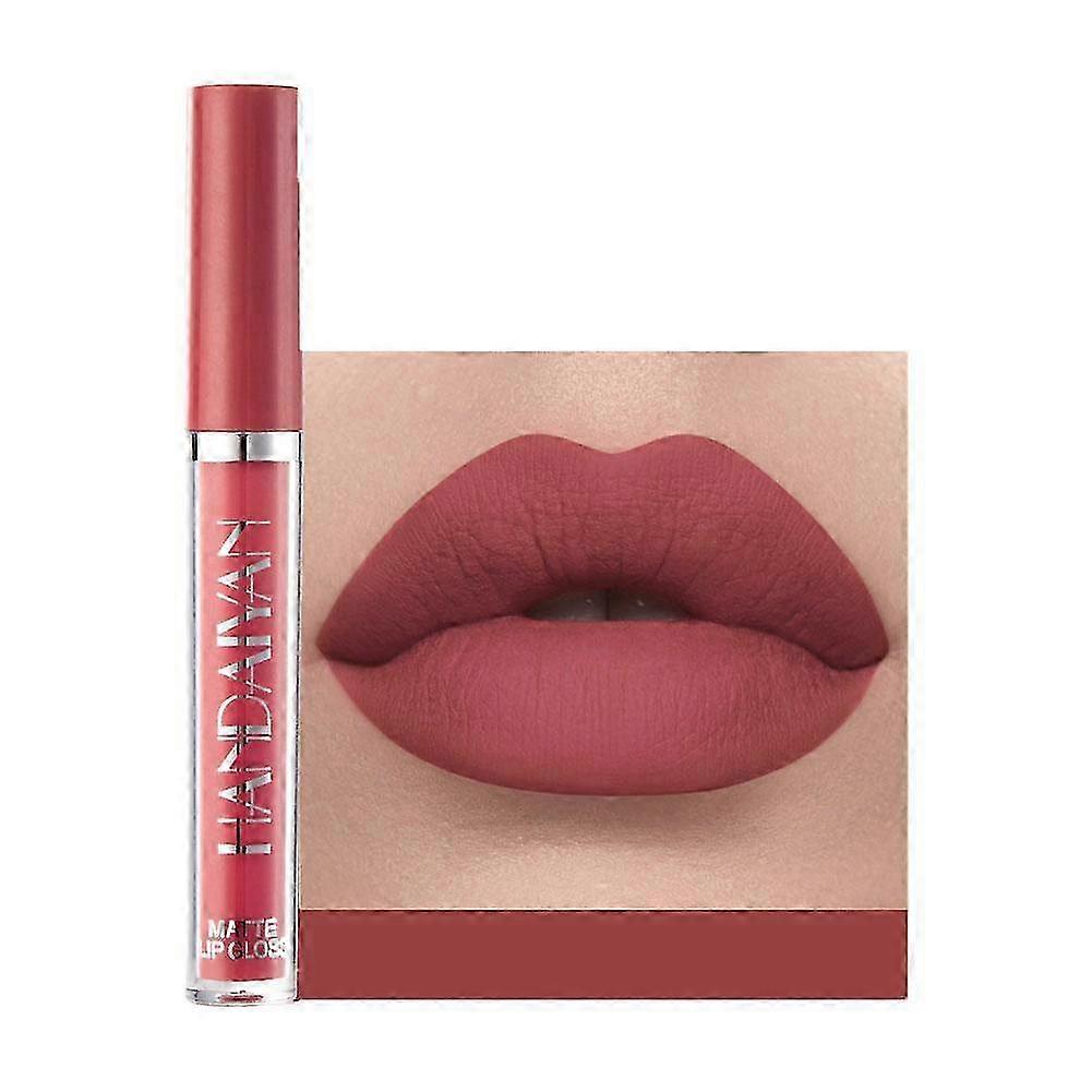 Matte Non-Stick Long-Lasting Lip Gloss High Color Rendering Waterproof Smudge Proof All-Day Wear