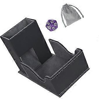 Durable Collapsible Gaming Tower Includes Dices for Role Playing Adventure for RPG Table Top Gaming  Red