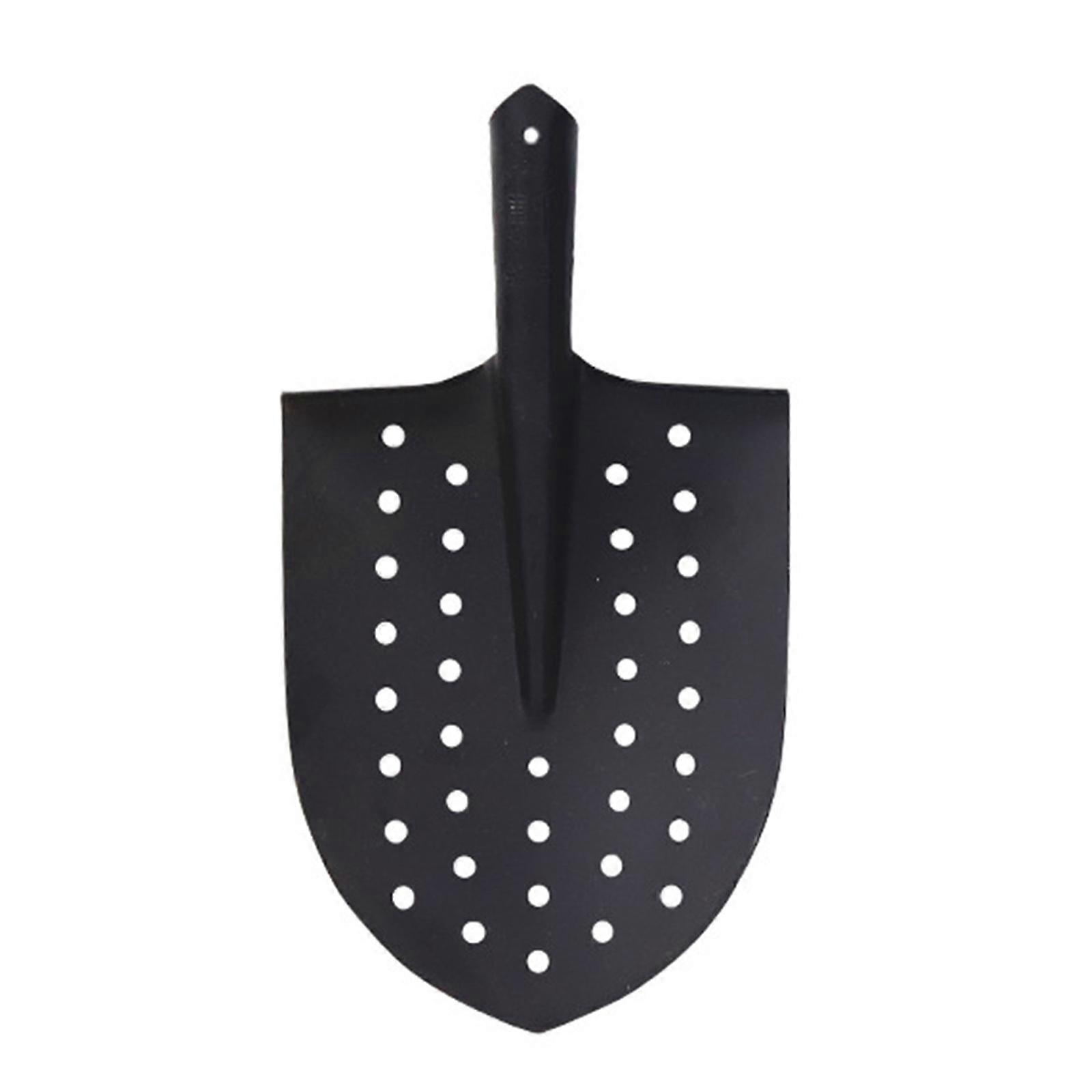 Reinforced Drain Cleaning Spade Head Shovel Head with Leakage Grid Pattern For Agricultural Tasks And Landscape Work Multicolor