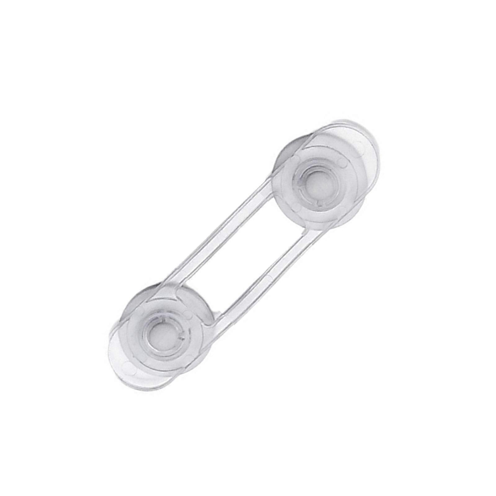 Invisible Baby Proofing Cabinet Lock Adhesive Drawer Guard PVC Anti Tugging Design 2 Size Option for Child Safety Multicolor