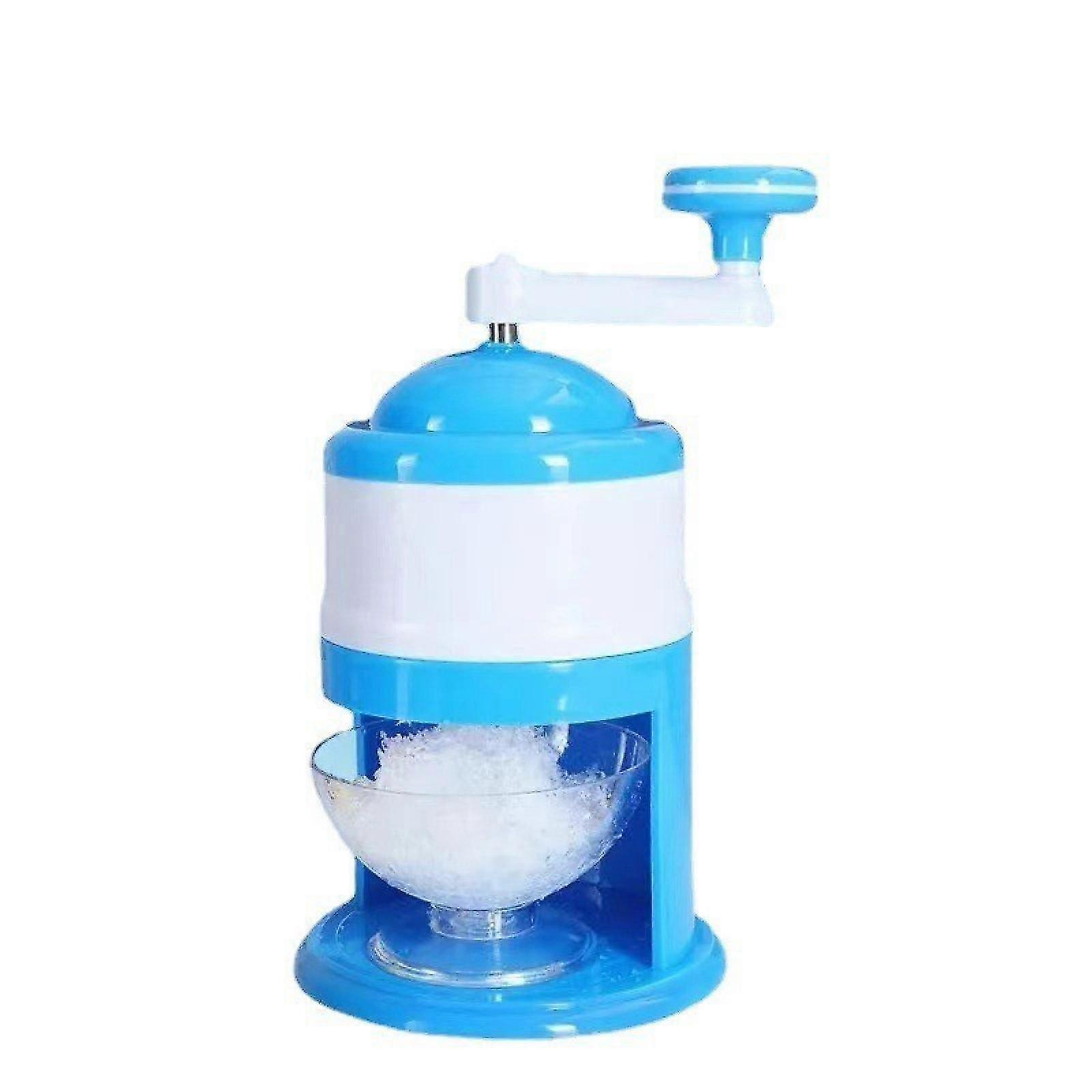 Ice Shaver and Snow Cone Machine - Portable Ice Crusher Hand Shaved Ice Machine Manual Fruit Machine HouseholdIce Shaver Small Ice Crusher zd EQ