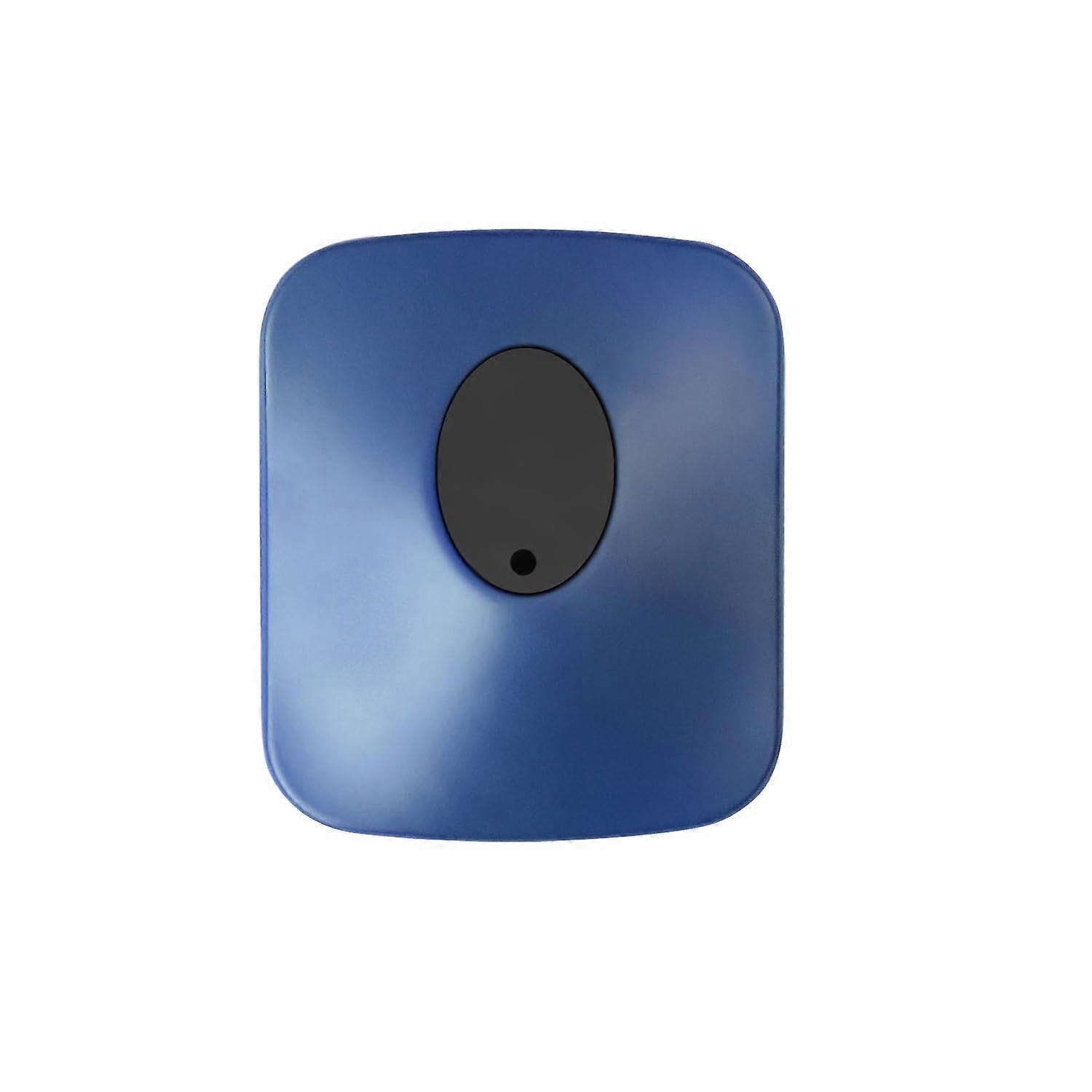 Metal Desktop Speaker Stand with Wedge Base, Table Mount Holder, Blue