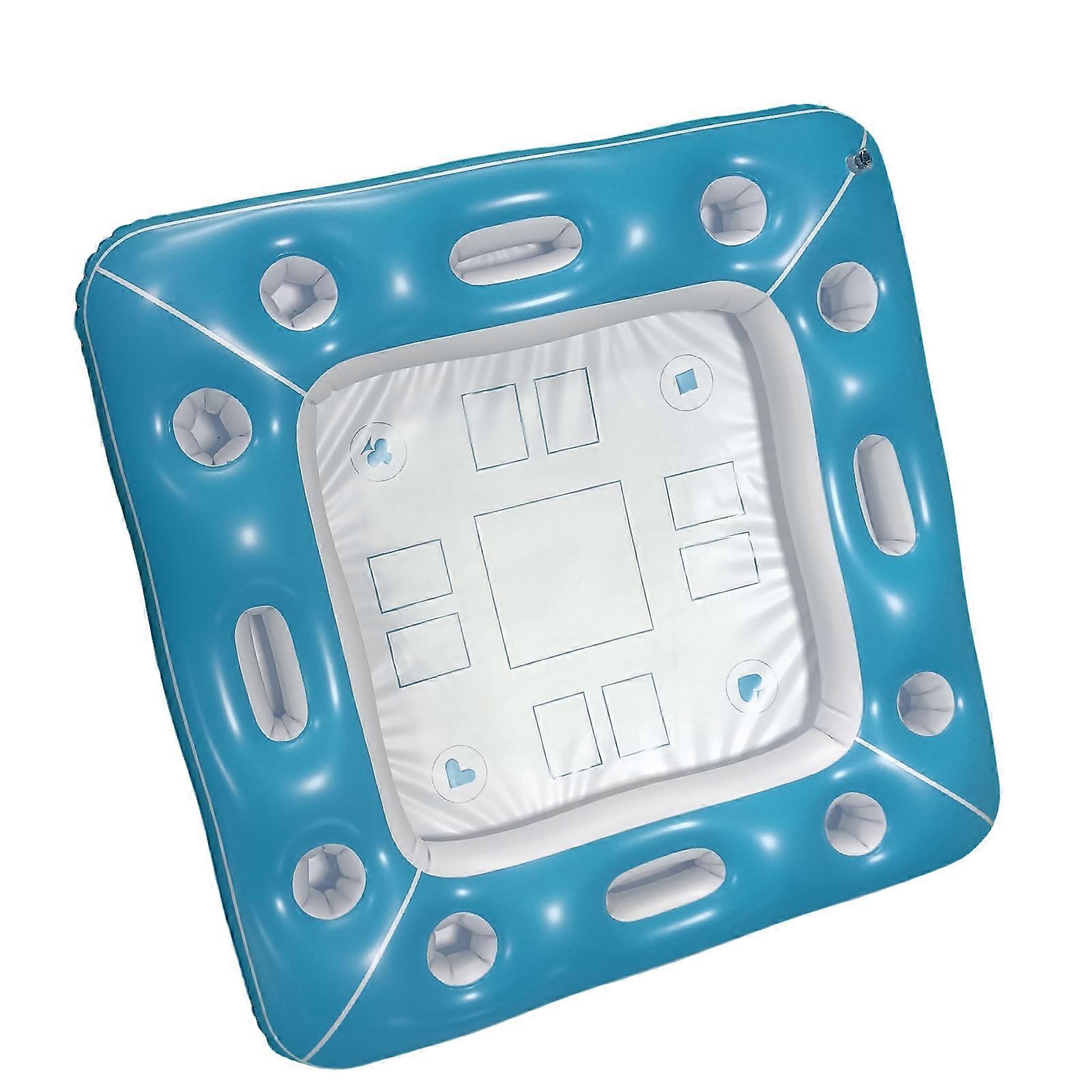 Floating Game Table Inflatable Pool Bar Floating Pool Game Table for Pool in Water Pool Float Drinks Multicolor