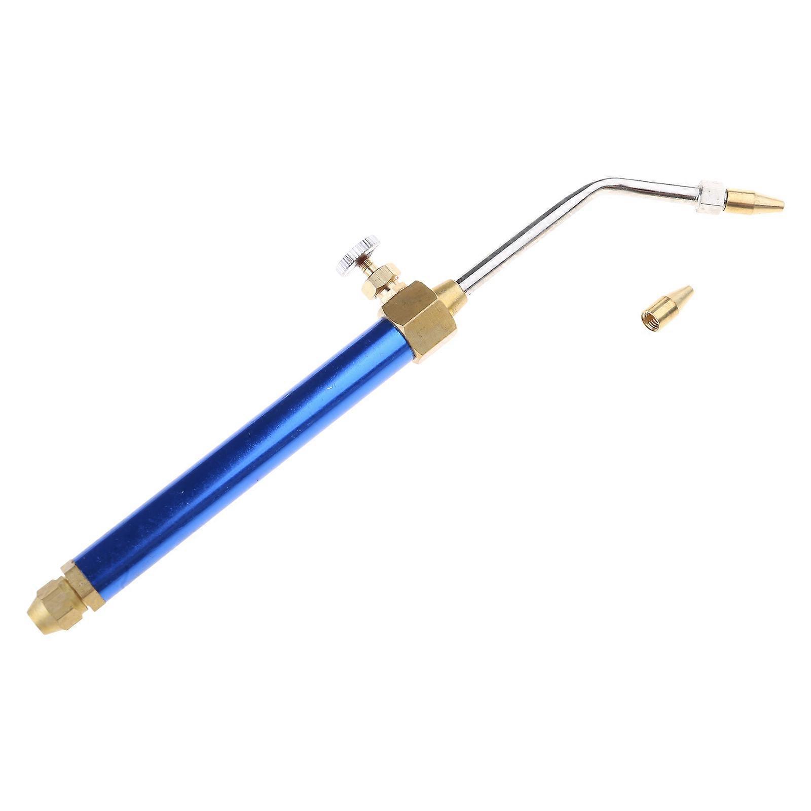 Soldering Tools Adjusted Flame Size with Switch Copper Nozzle  Replaced Flexibly Double for Head Torch Welding Soldering Multicolor