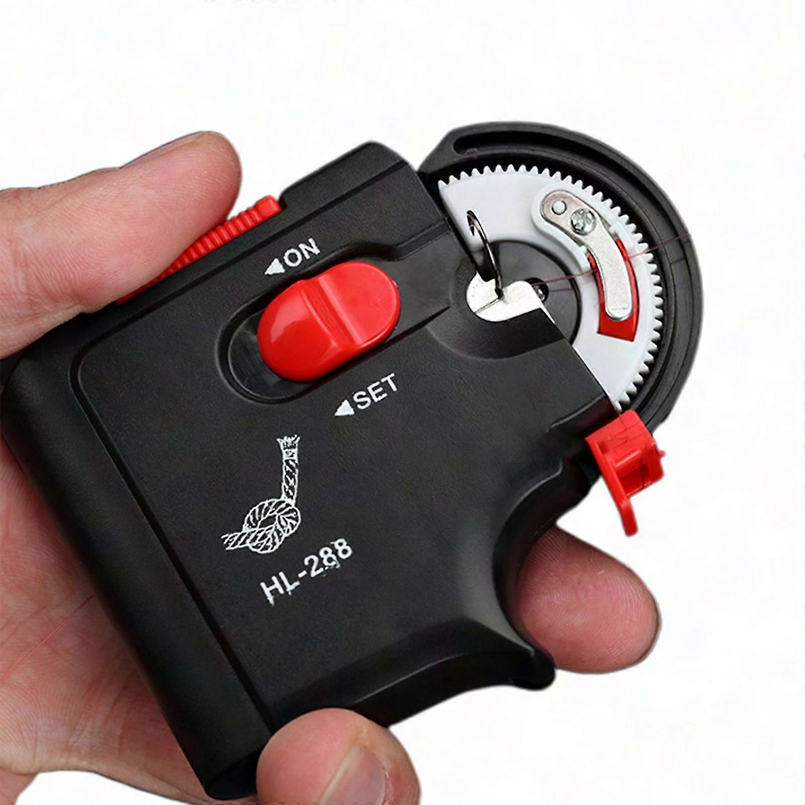 Portable Electric Knot Tying Tool Machine for Fishing Tackle and Fishhooks