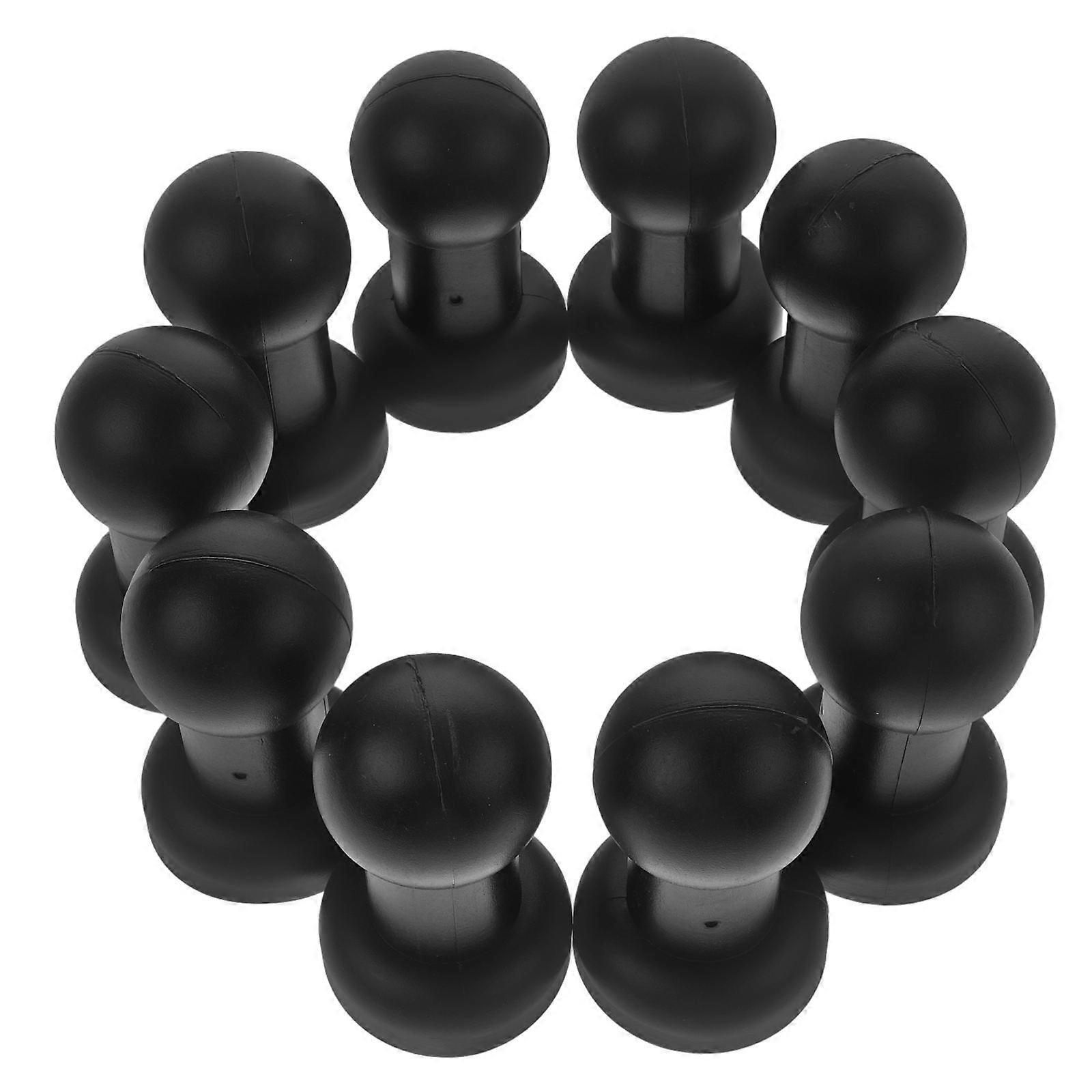 10pcs Durable Plastic Trampoline Pole Caps Heavy Duty Replacement Covers