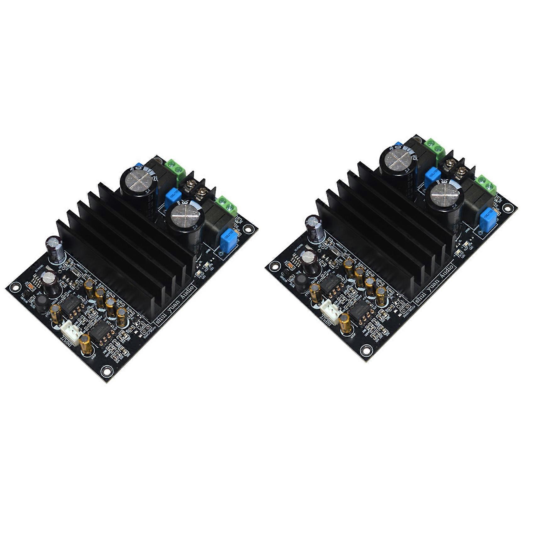 2X TPA3255 Amplifier Board Quick Response High Power Plug Play Metal Practical Audio Amplifier Module for Speaker