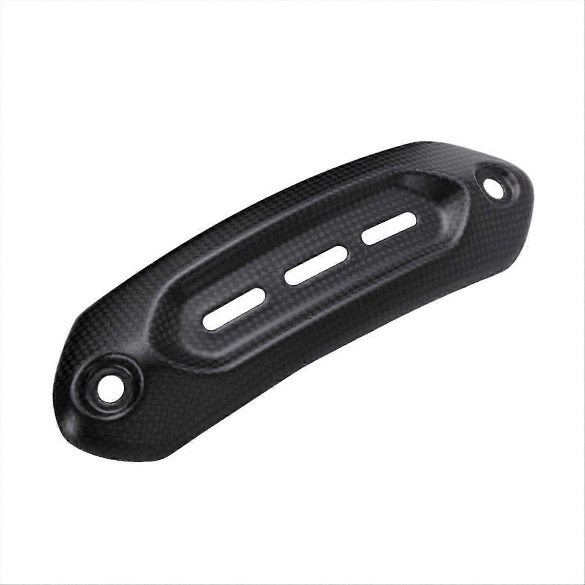 Echte koolstofvezel accessoires Uitlaat Cover Protector HeatShield