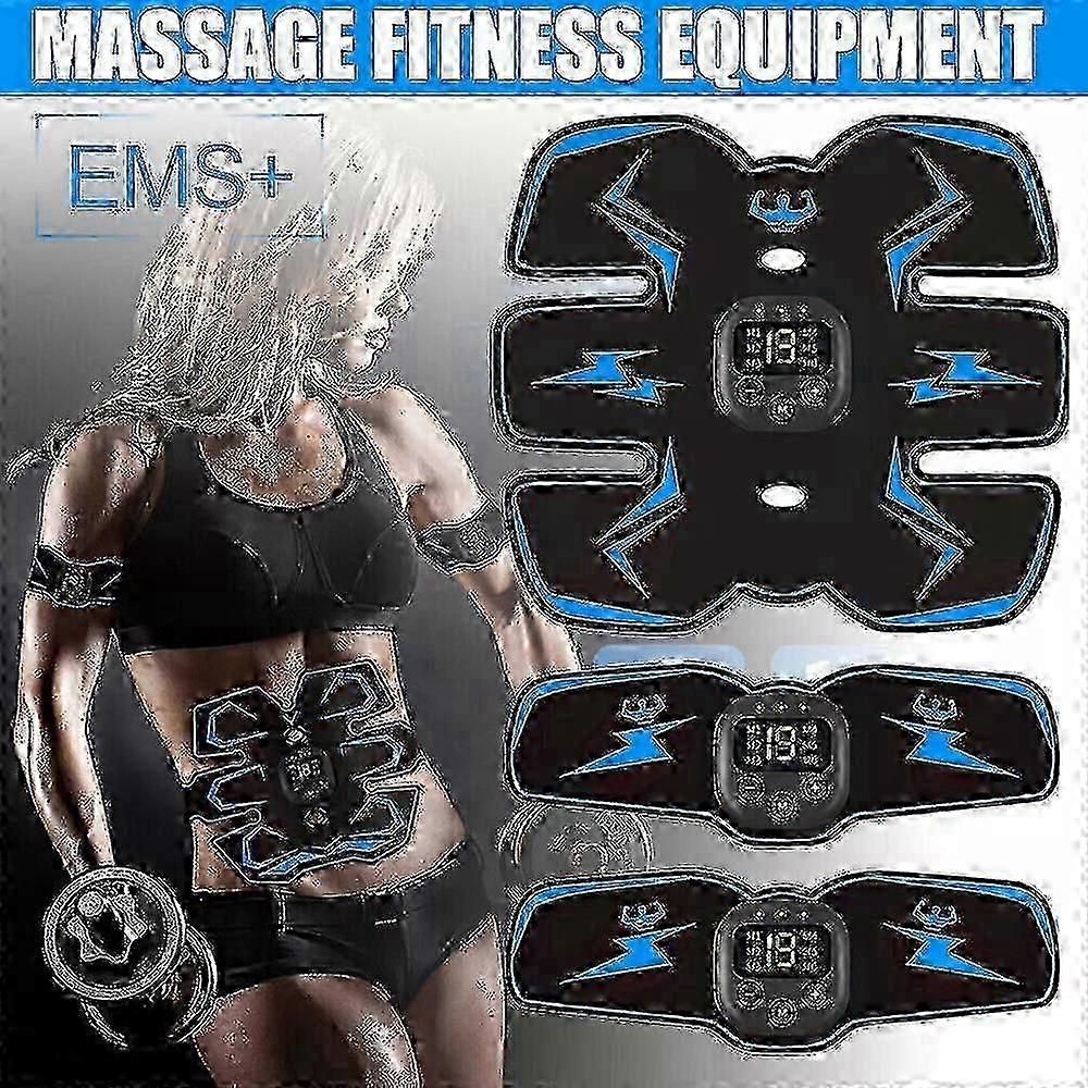 Tactical-X ABS Stimulator Muscle Trainer معدات اللياقة البدنية الجديدة لتمرين البطن في المنزل وتقوية القلب