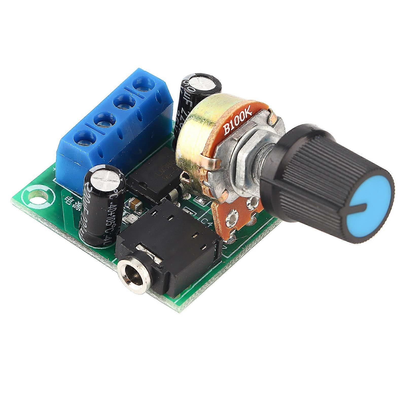 LM386 Amplifier Board Mini Audio Module 312V Low Noise Clear Sound for Headphones