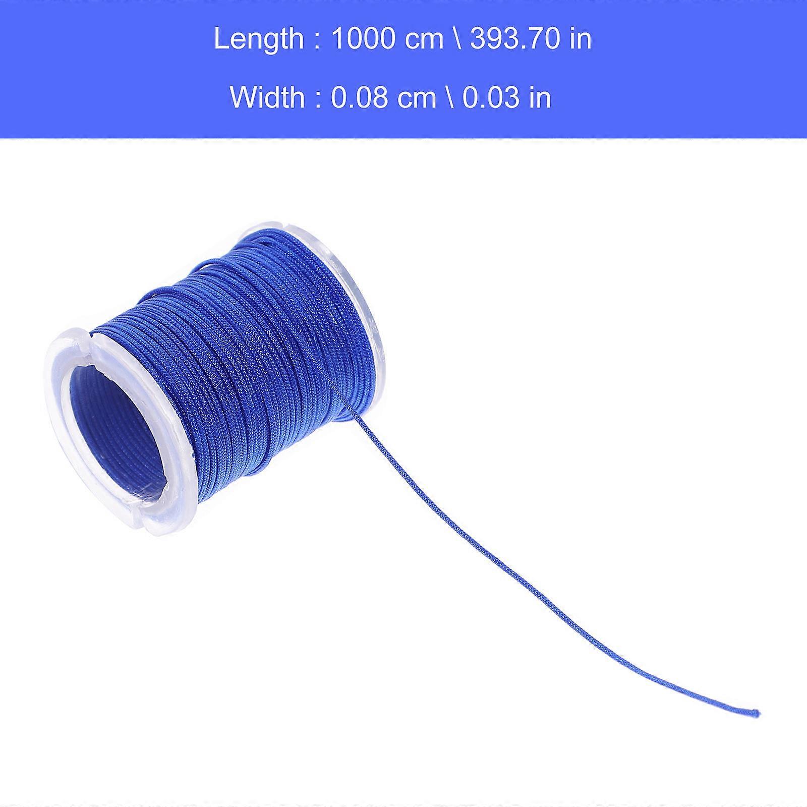10 Colors 0.8mm Nylon Hand Knitting Cord String Beading Thread for DIY Jewellery Making