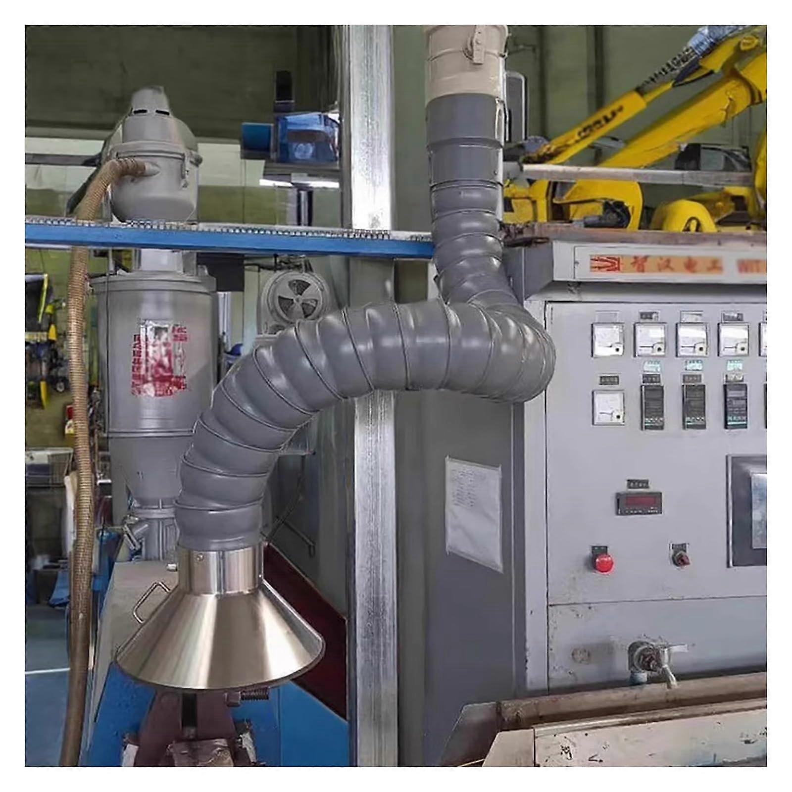 Fume Extraction Hose 1.5M 160MM ID with Adjustable Arm and Hood for Welding Smoke and Dust