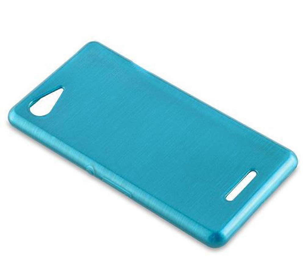 Sony Xperia E3 Protective Case TPU Case - Brushed Design