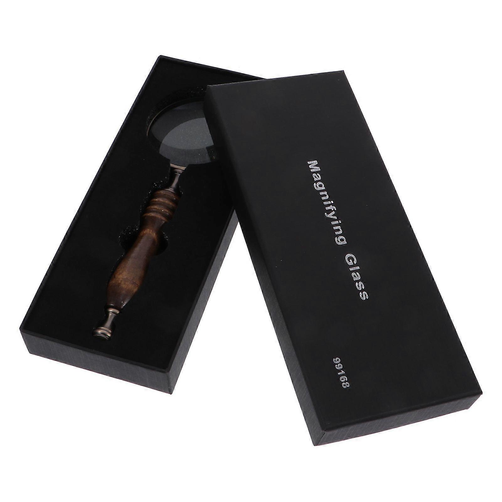 Handheld Magnifier Classic Magnifying Glass for Reading Assorted Color