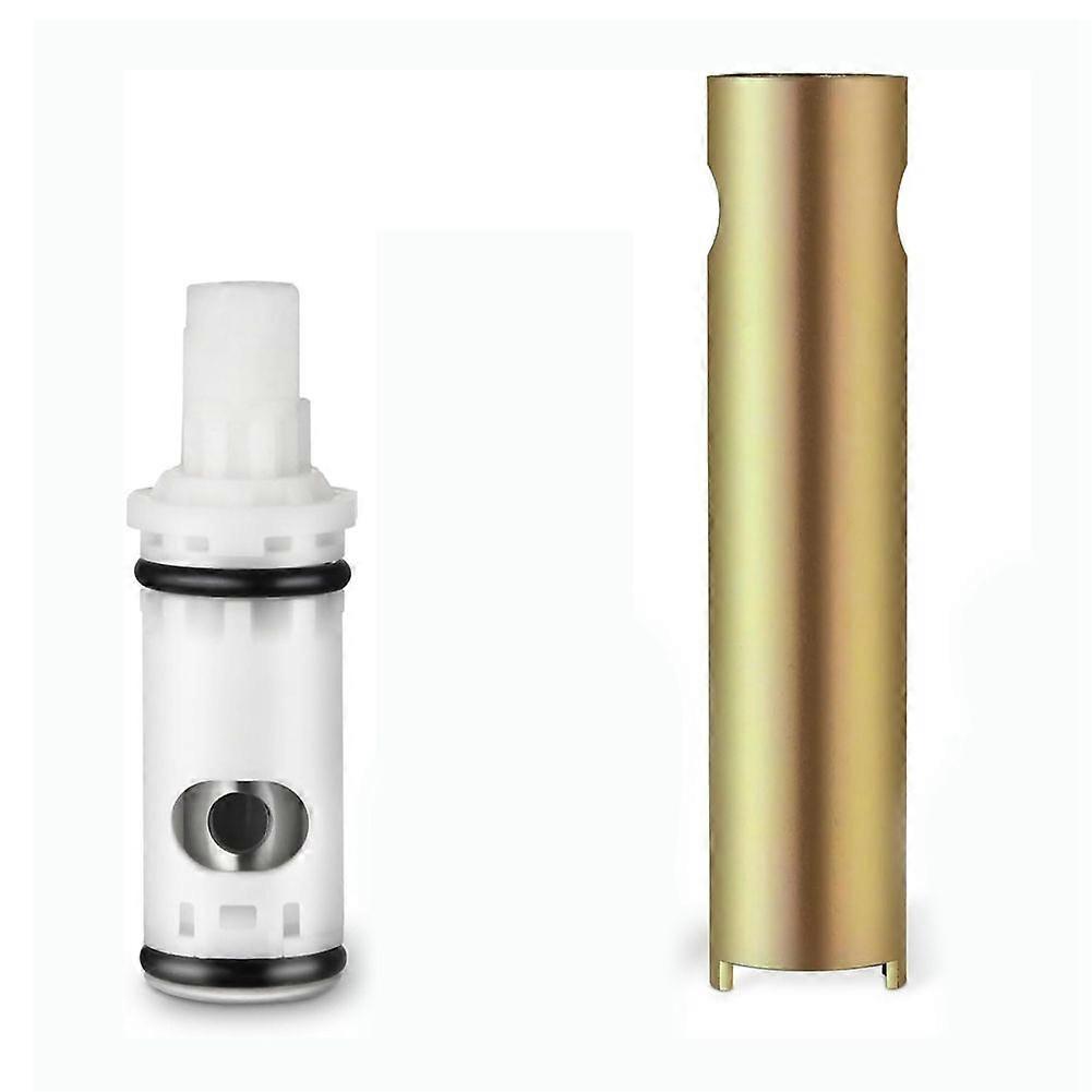 1224 1224B Faucet Cartridge Replacement Kit for Moen Most Double Handle Faucets, with 1pc 14272 Cartridge Removal Tool