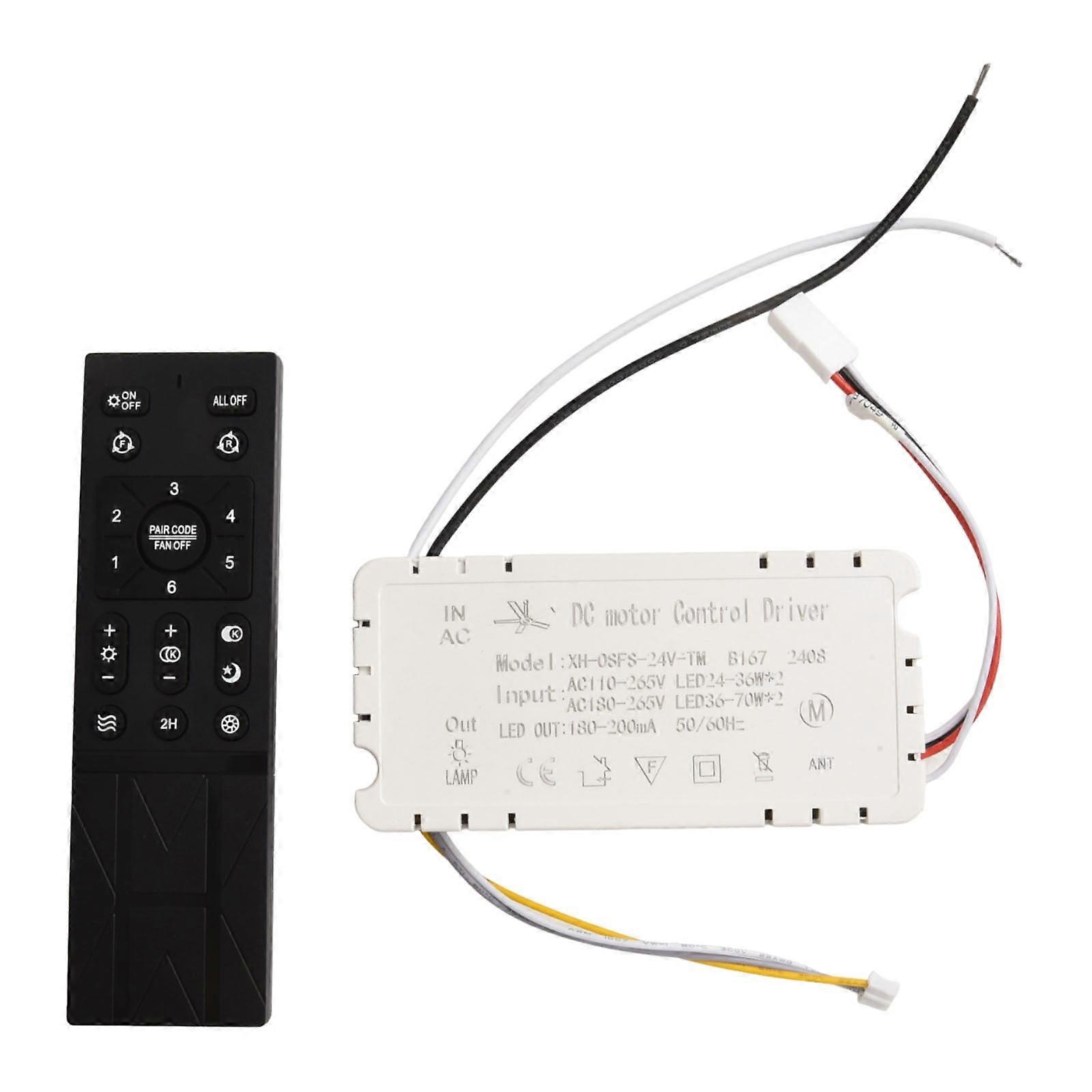 Ceiling Fan Light Remote Control Dimmable Controller Driver Accessories