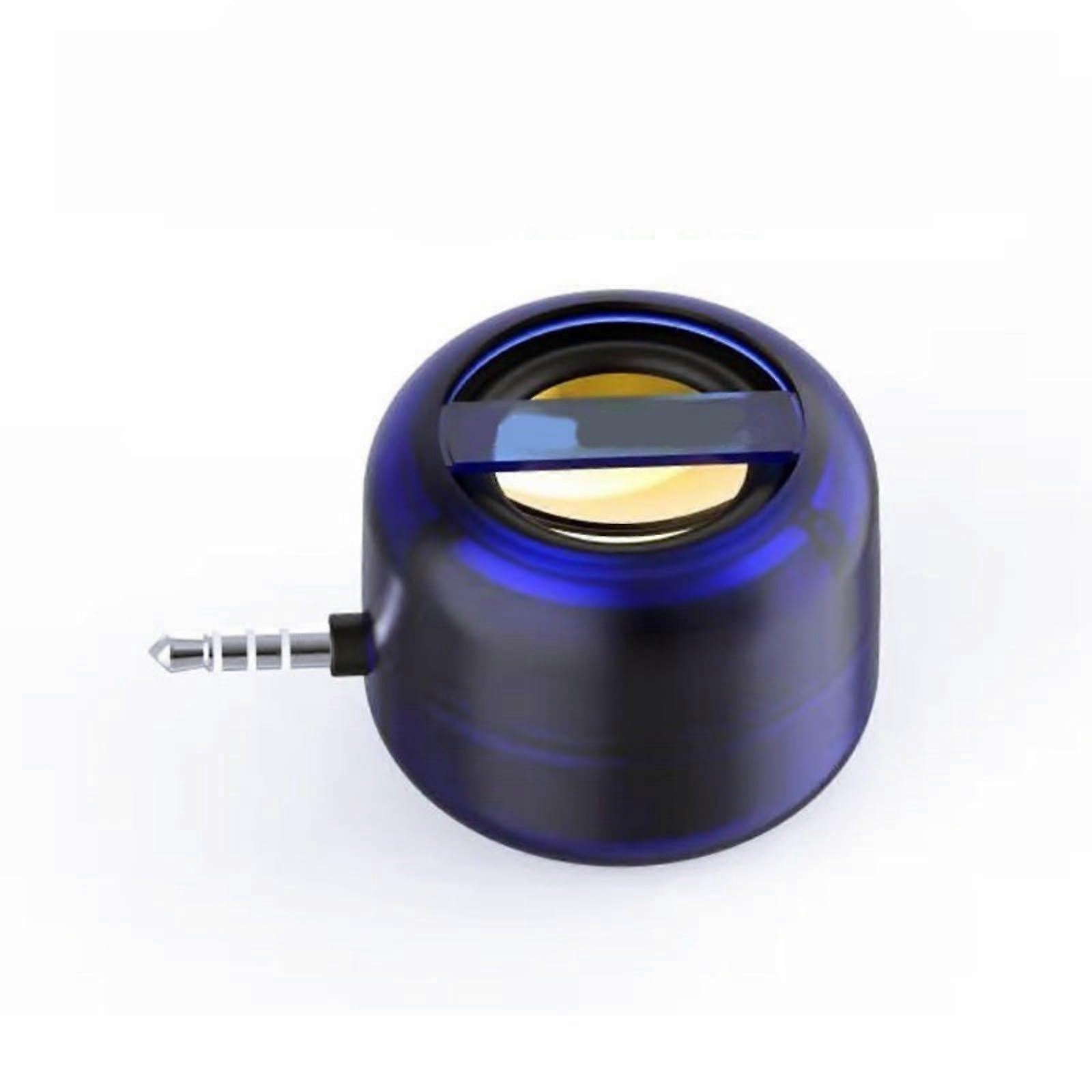 Phone Speakers Amplifiers 3.5mm ABS Surround Sound Plug And Play for Smartphone Tablet Notebook Compatible Devices