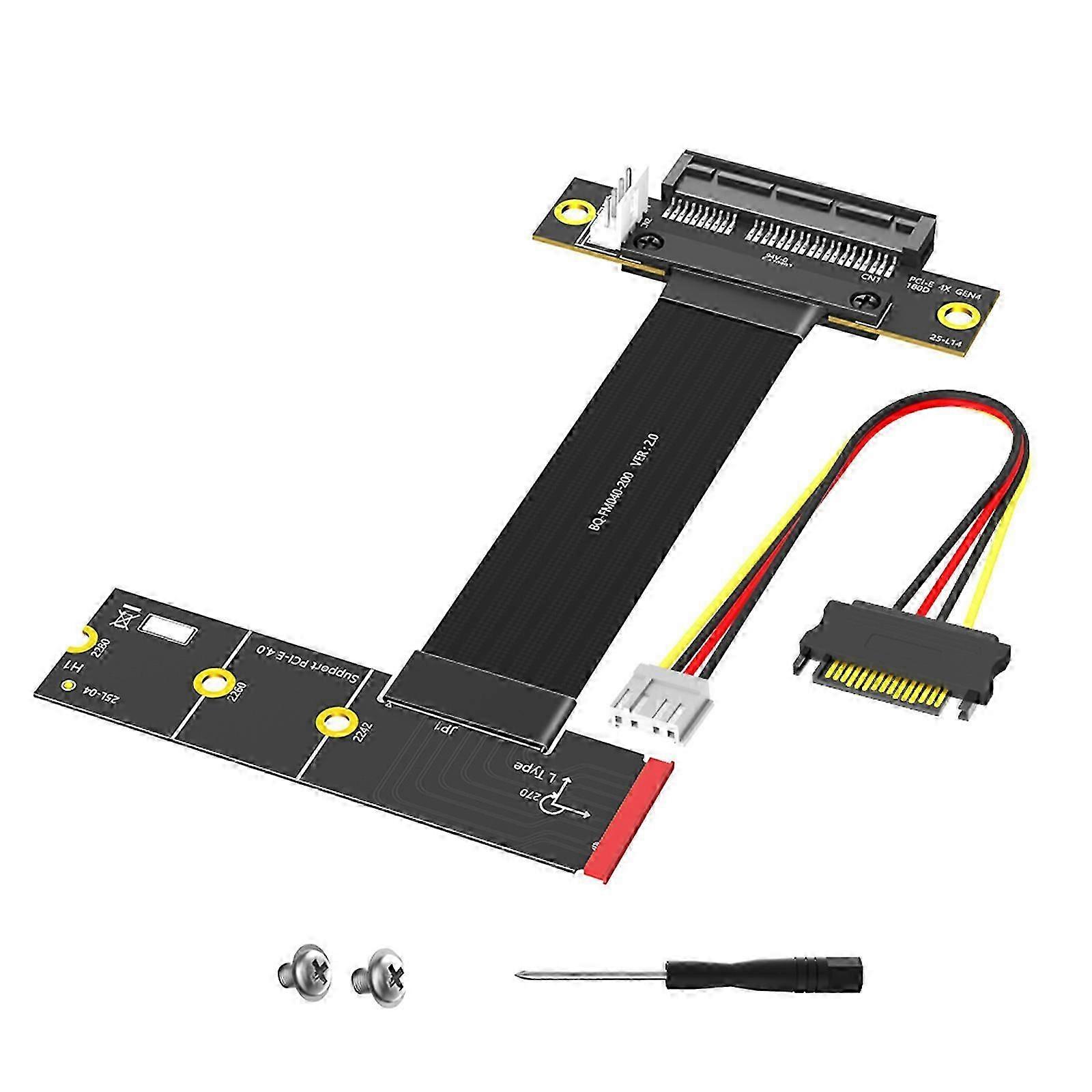 High Frequency PCIe4.0 4X M.2 Key M Converters 1oz Coppers PCBs Gold Fingers Plated Design Multicolor Cs fast