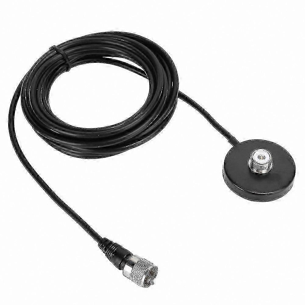 Magnetic Base Antenna Mount with Cable for Mobile Vehicles