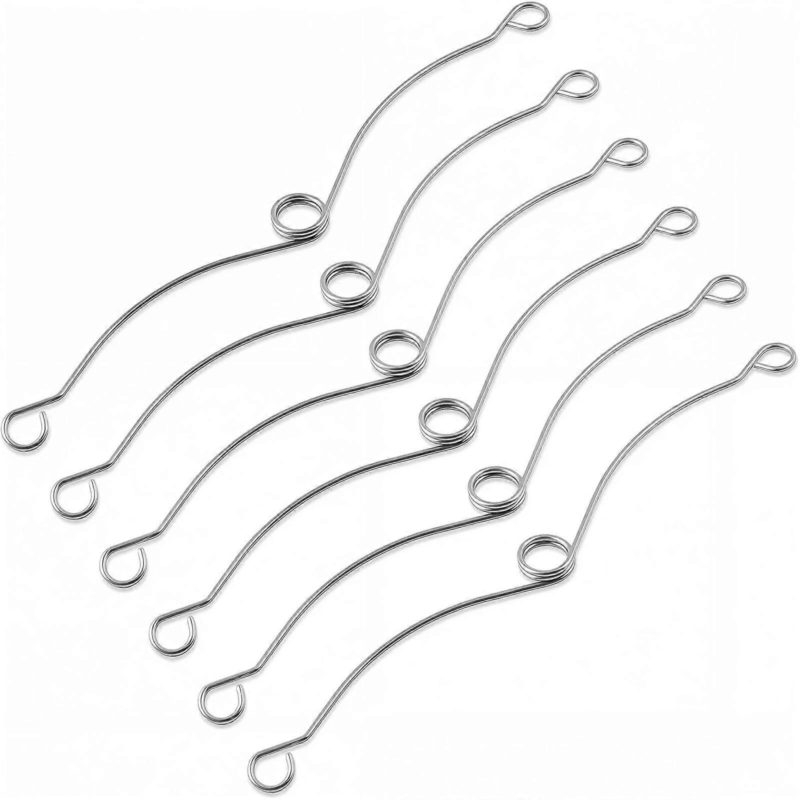 40Pcs Torsional Spring Clips Replacement Metal Embedded Lamp Spring Clips Lighting Accessories Hardware Tool Enduring Multicolor