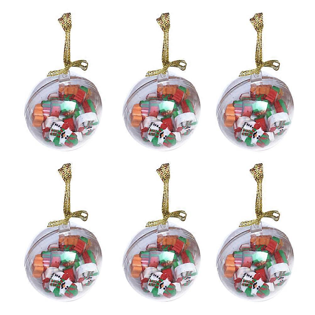 Christmas Pencil Eraser Assorted Color Rubber Eraser 120Pcs Pack