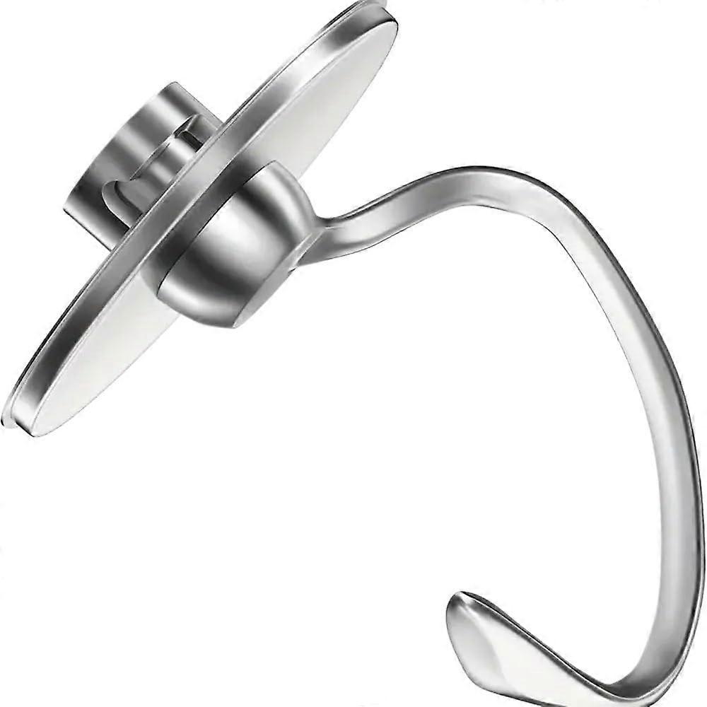 Dough Hook Stainless Steel Attachment Replacement for KitchenAid 4.5 and 5 Quart Stand Mixer