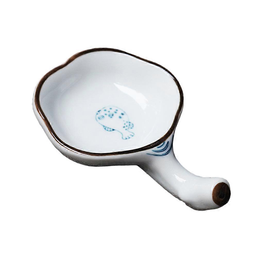 Ink Dish Ceramic Ink Dish for Storage Use 1Pcs Multi-Functional Tray