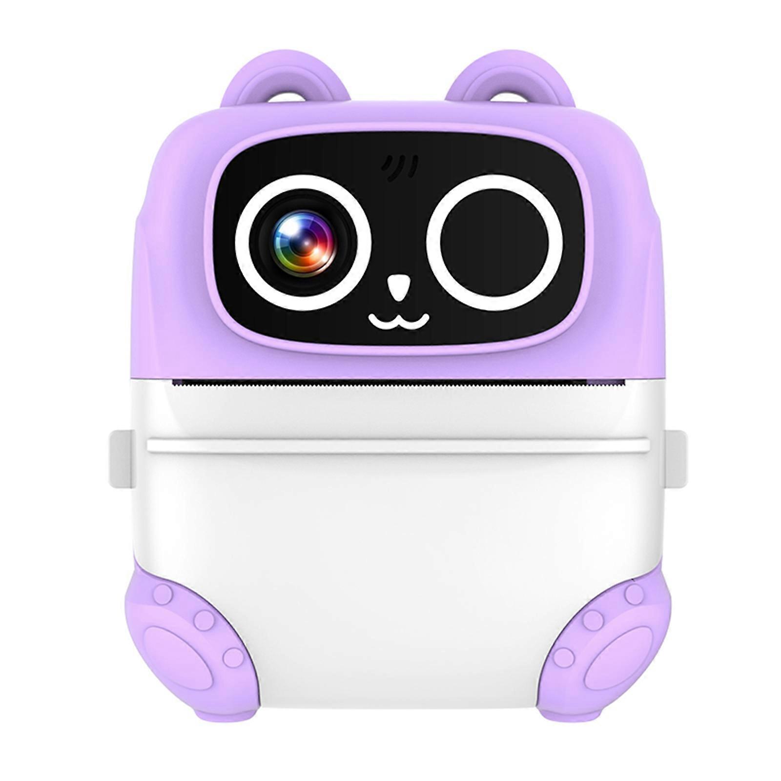 Lightweight Childrens Instantly Camera Video for Exploration Portability Featuring Immediate Printing and Simple Interface  Purple