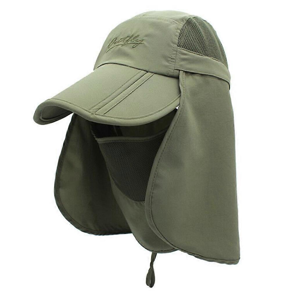 Cap Degree Uv Protection Hat for Fishing 2Pcs