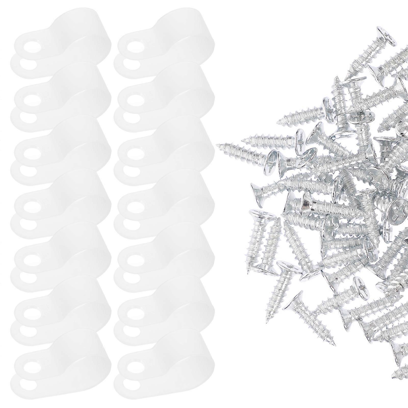 Cable Clips Rope Light Mounting Clips for Wire Management 5Sets