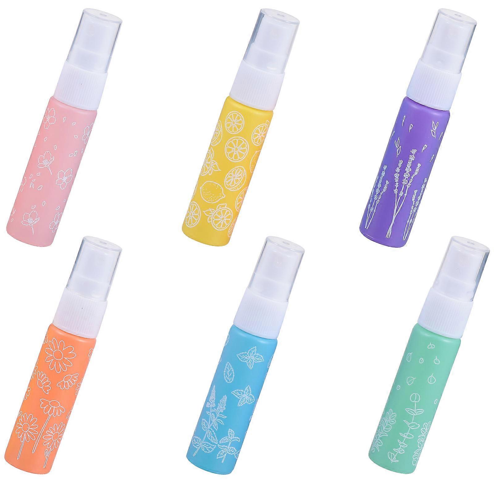 Essential Oil Bottle Spray for Storage Use Glass Container 6Pcs
