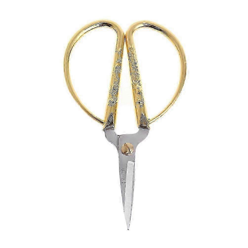 2025 Gold plated scissors with dragon design for sewing