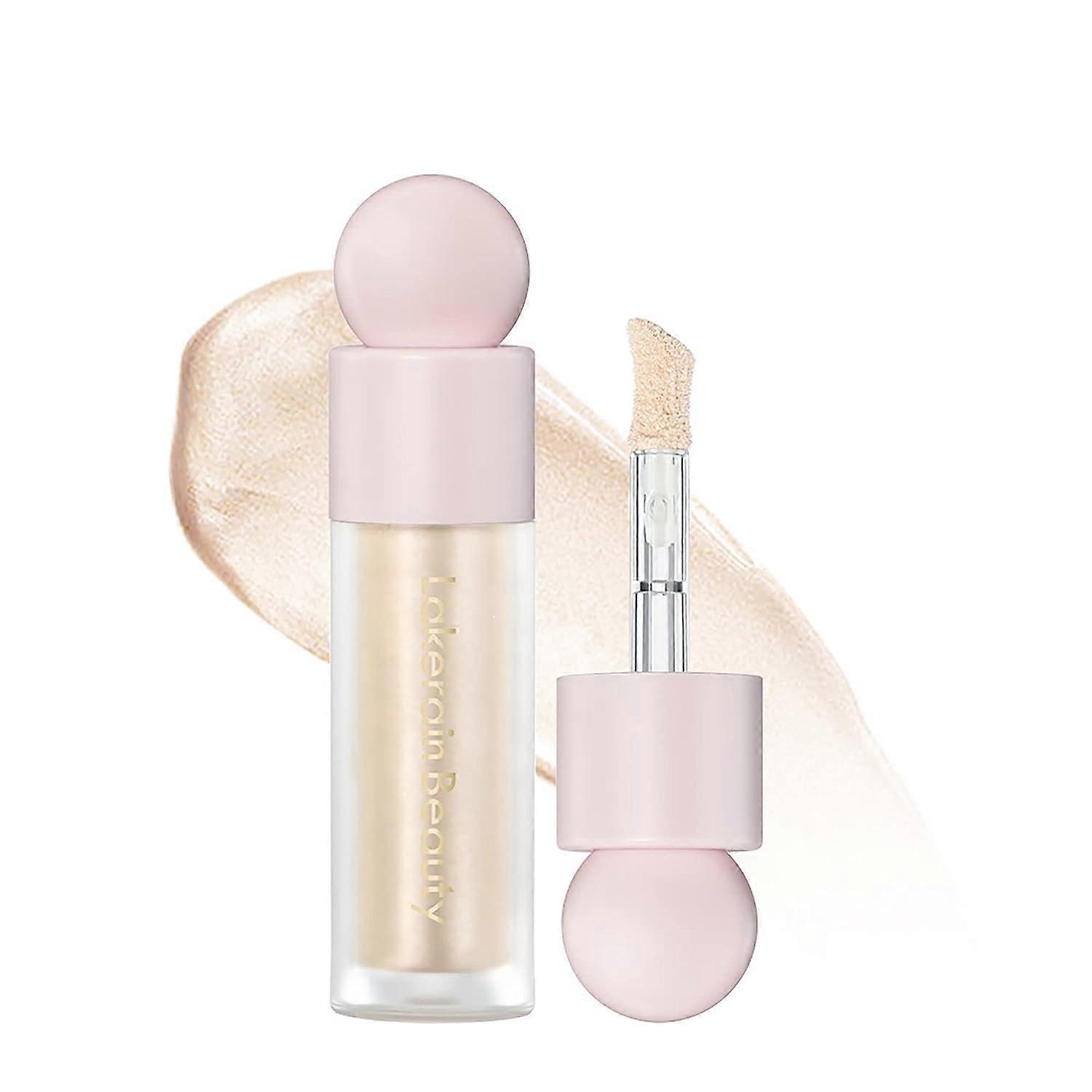 Liquid Highlighter Drops for Face and Body with Buildable Shimmer Glow, Highlighter#1