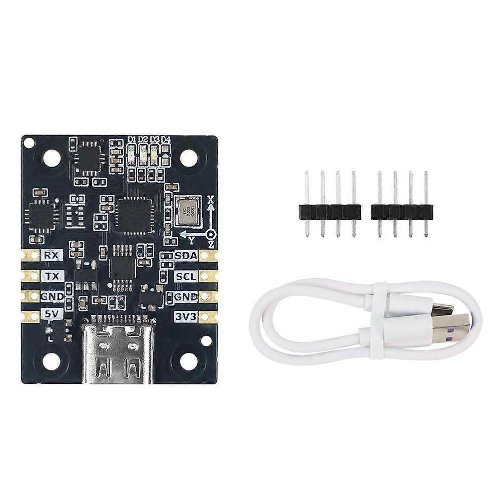 9-Axis IMU Module High-Precision Attitude Sensor Module Support AHRS Attitude Calculation for ROS Robot
