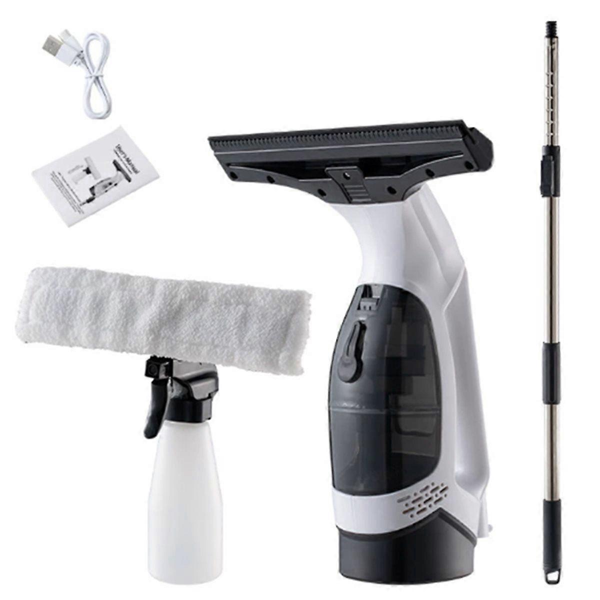 Cordless Window Vacuum Cleaner, Window Cleaner Squeegee Tool Set, with Squeegee Blade for Showers,M