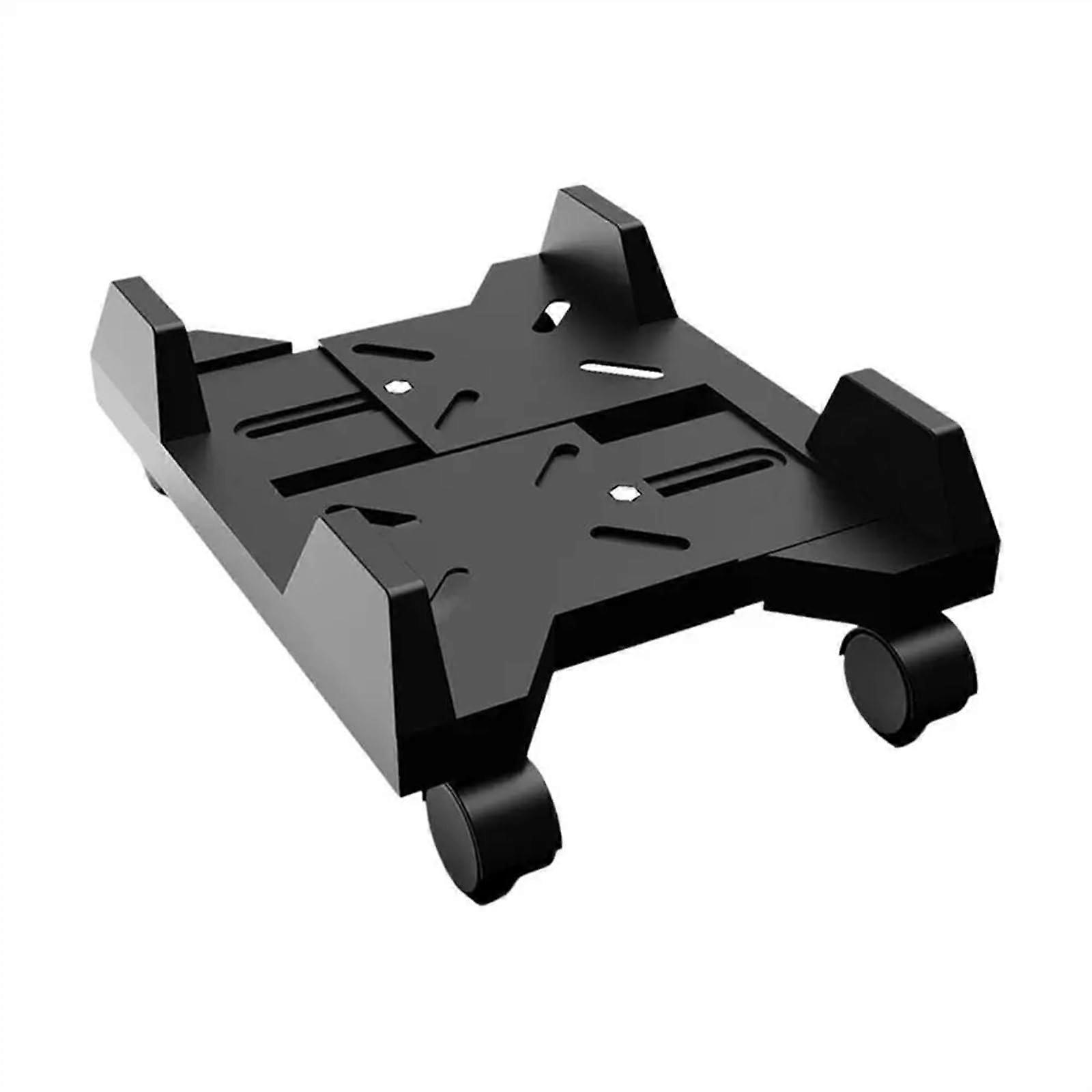 Adjustable CPU Stand with Wheels, Under Desk Computer Tower Holder for Home Office