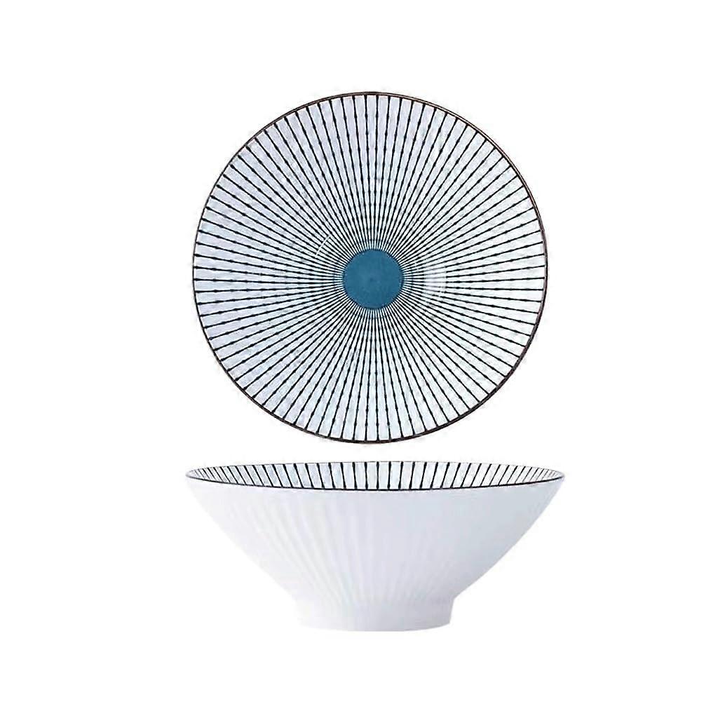 Large Ceramic Soup Bowl for Noodles and Ramen, Stackable Large Capacity Microwave Safe