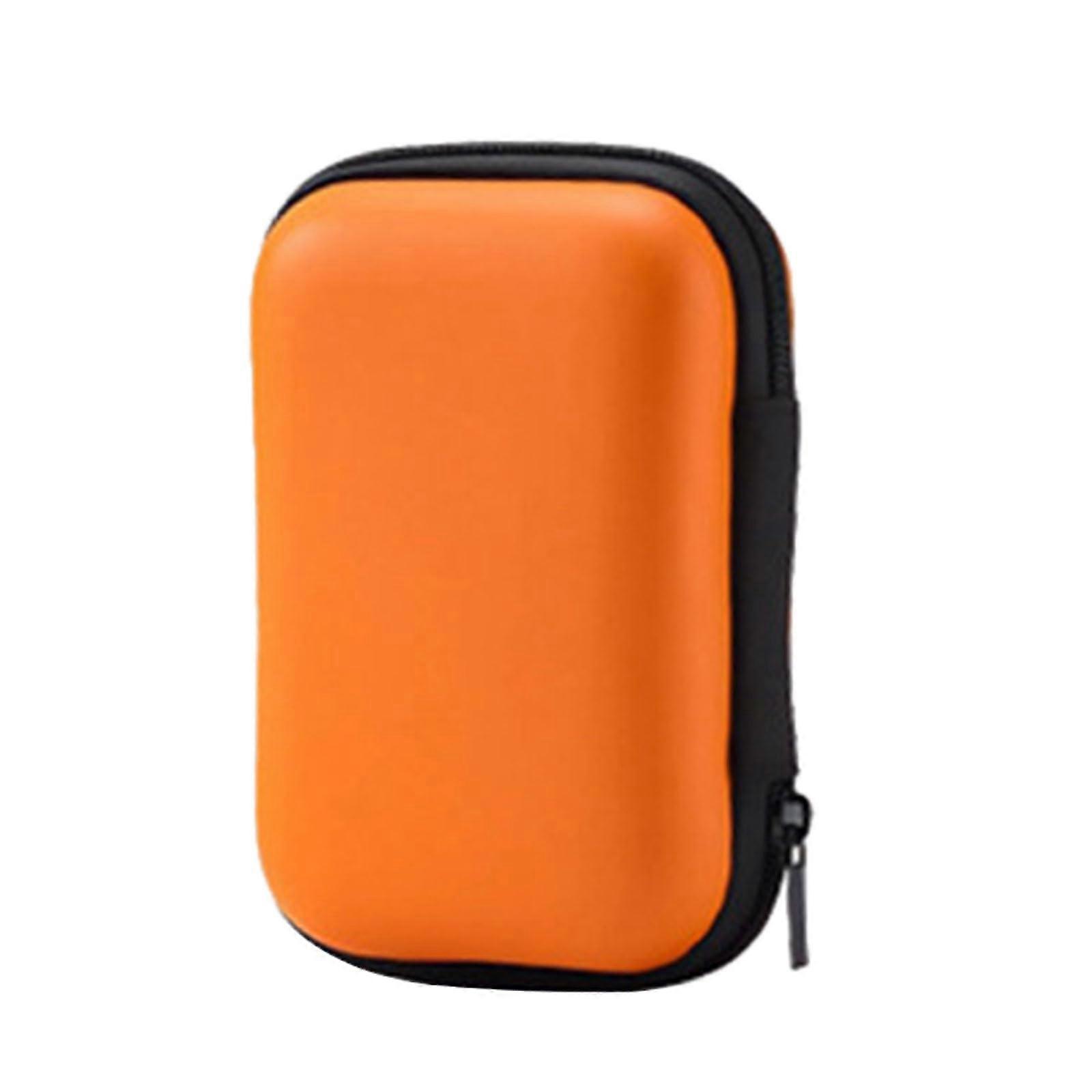 Handheld Game Console Carrying Case for R36S with Shockproof Splashproof Shell and Accessory Pocket