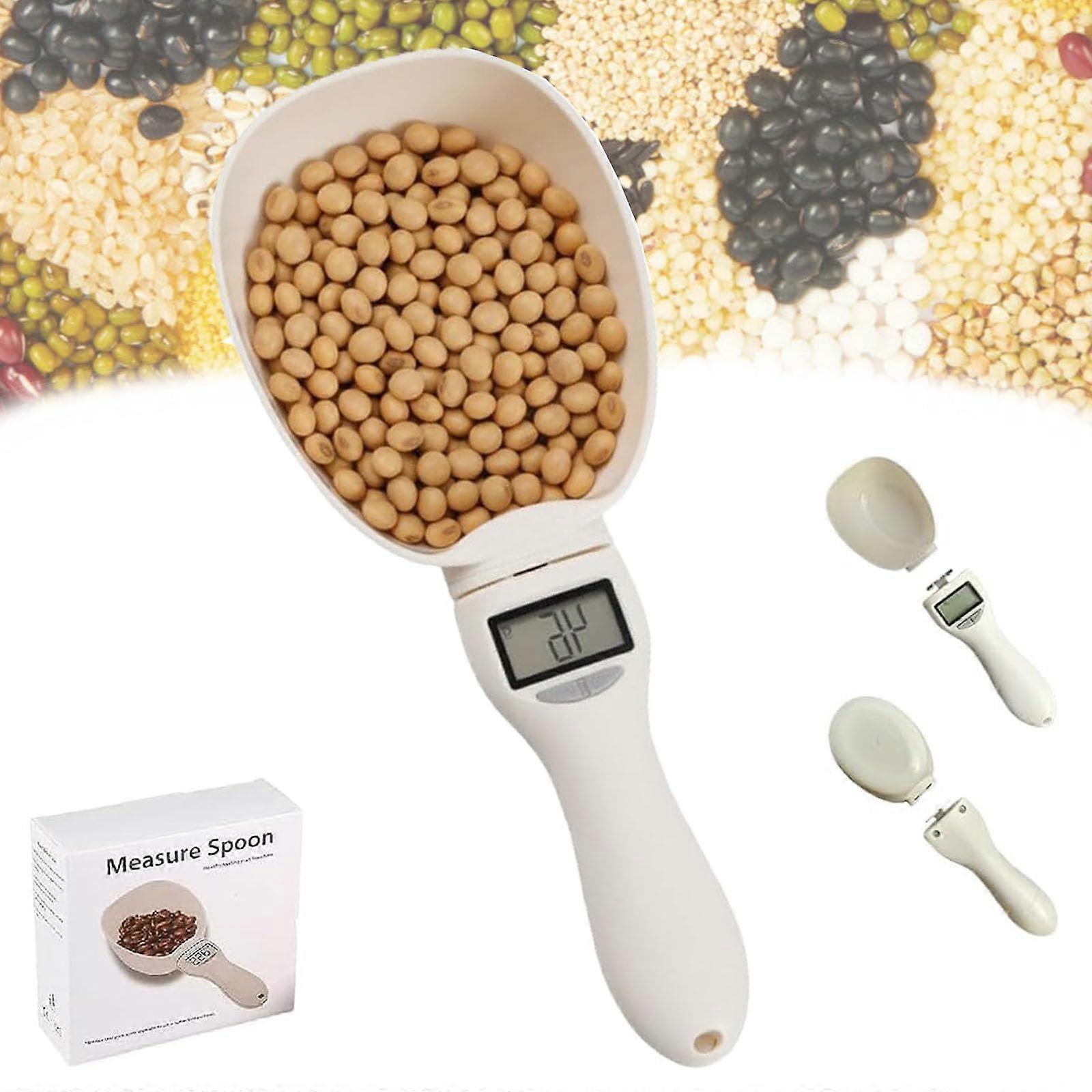 Digital Measuring Spoon with LCD Display,  Precision Adjustable Electronic Kitchen Scale (1pc)