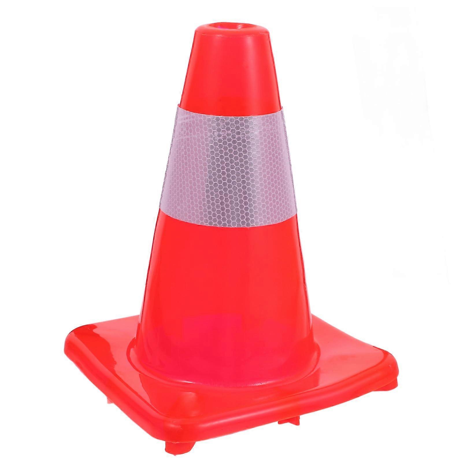 Plastic Traffic Cones Visibility Durable WeatherResistant Safety Cones for Driving Practice and Training
