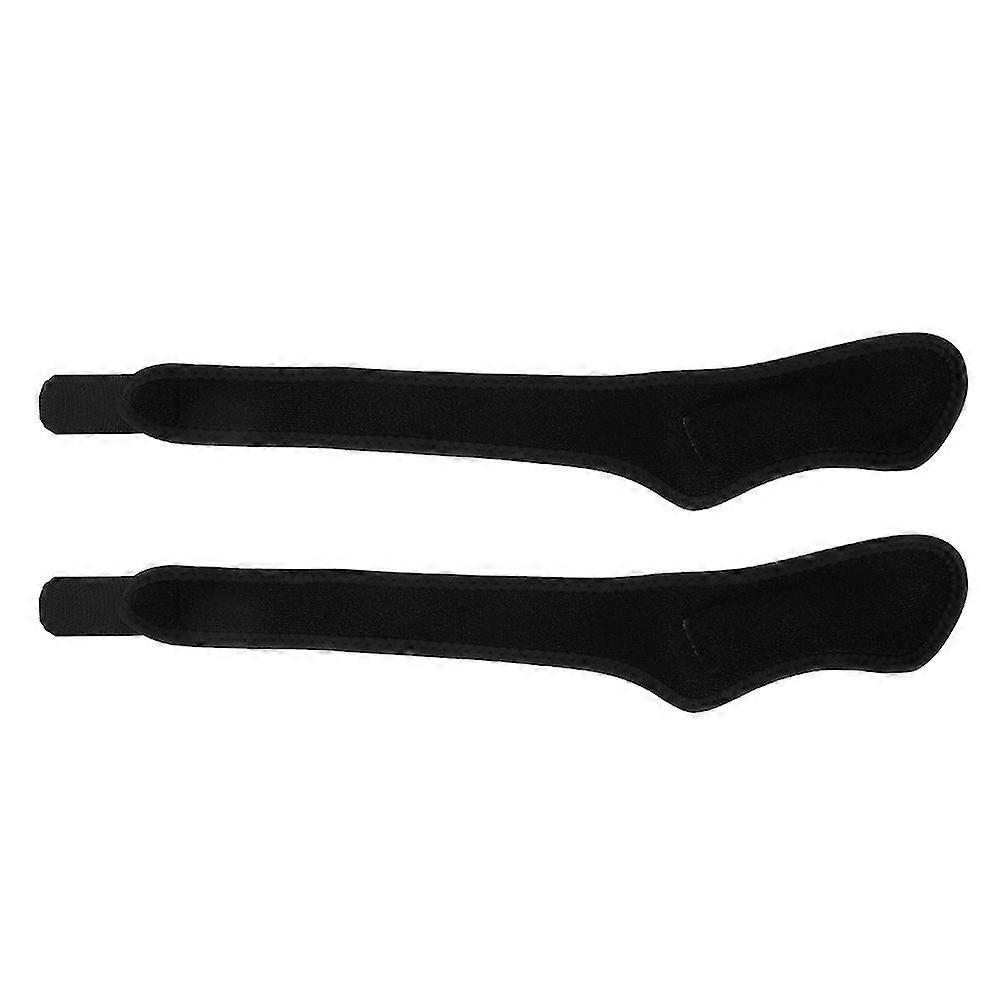 2 Pack Adjustable Patellar Tendon Straps Protector, Pain Relief, Elastic Knee Brace