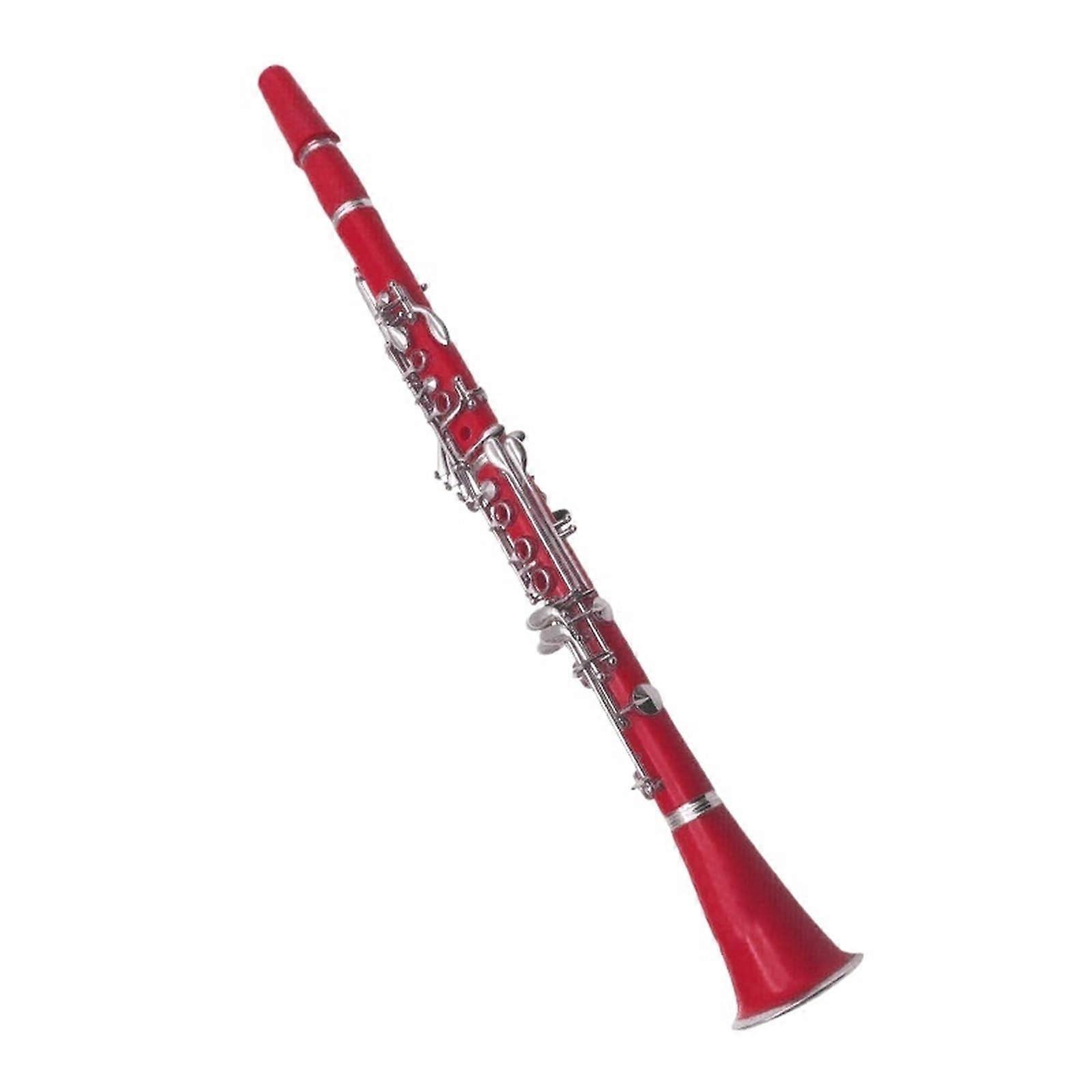 B Flat Clarinet for Beginners with ABS Body, Case and Durable Keywork for Smooth Tone