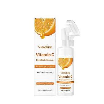 Mousse detergente alla vitamina C - Detergente viso illuminante, delicato e idratante 150 ml