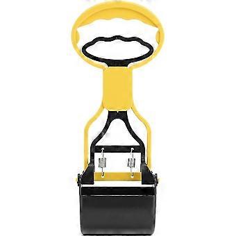 Pet Scoop Pet Scoop Cleaner Remover Grabber Picker Arm Length Scoop Cleaner Clip Poop Scoop For Outdoor Indoor Pet Feces (yellow) (1pcs)