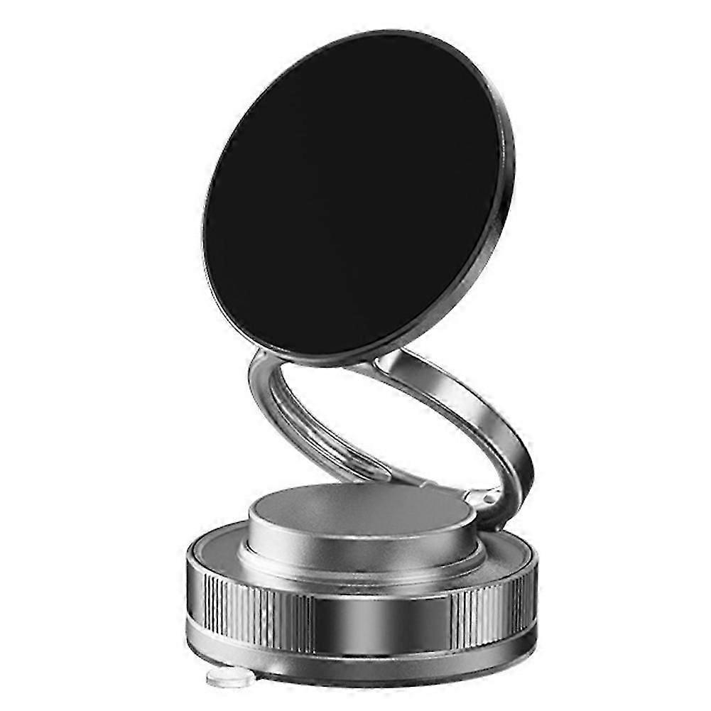 Vacuum Suction Cup Magnetic Phone Mount Foldable for IPhone Android