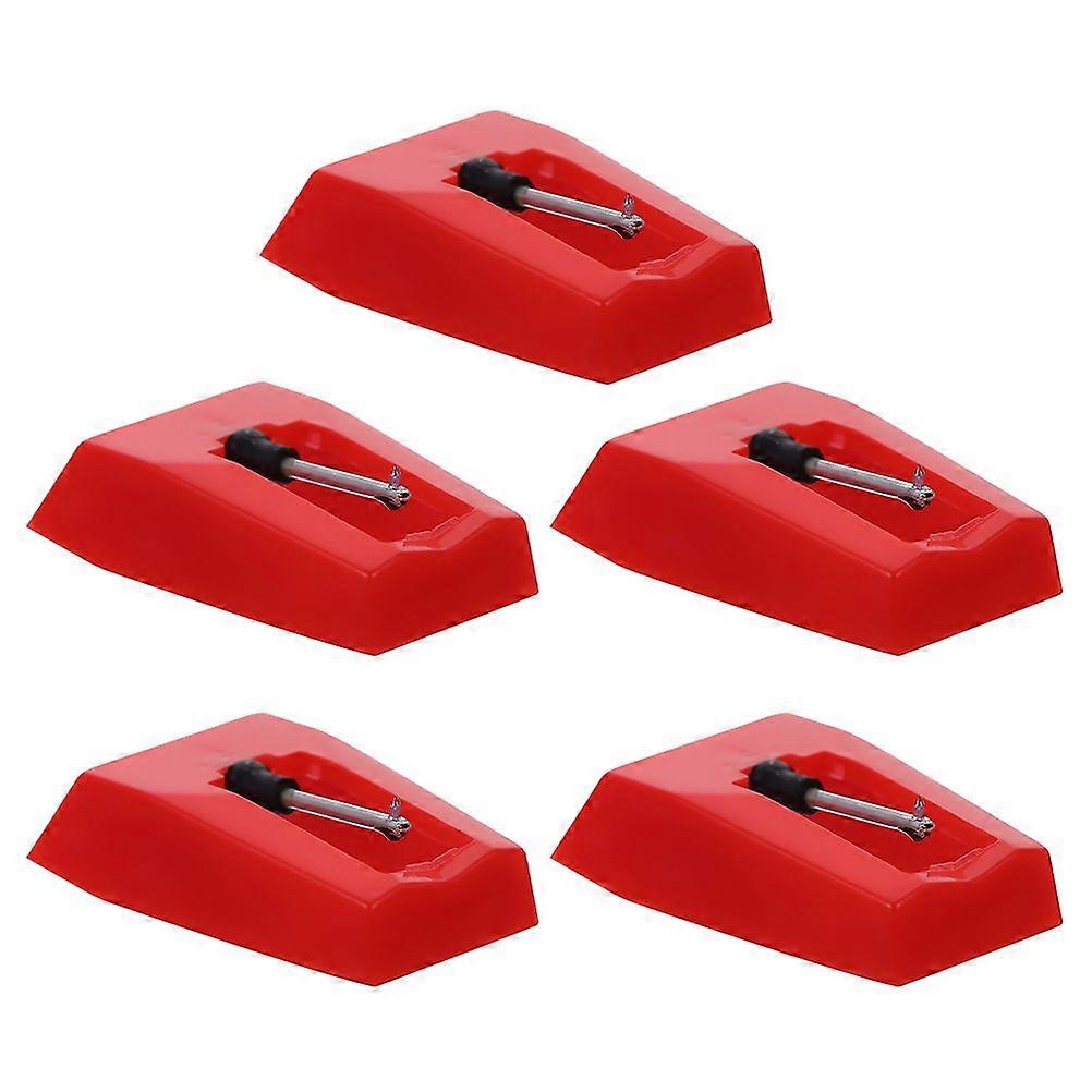 5Pcs Universal Gramophone Record Needle Styluses Gramophone Turntable Needles