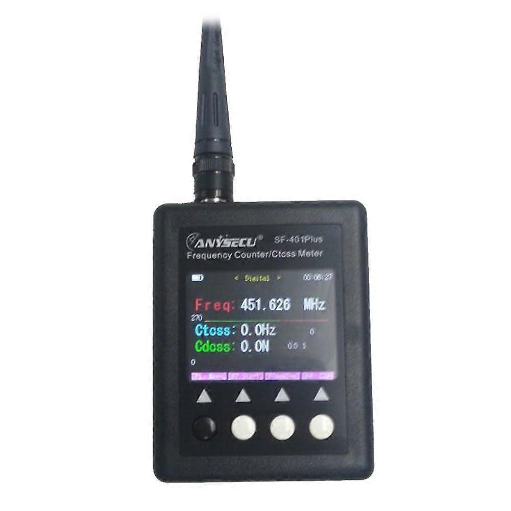 SF401 Plus 27MHz3000MHz Portable RF Signal Meter with Builtin CTCSS/DCS Decoder