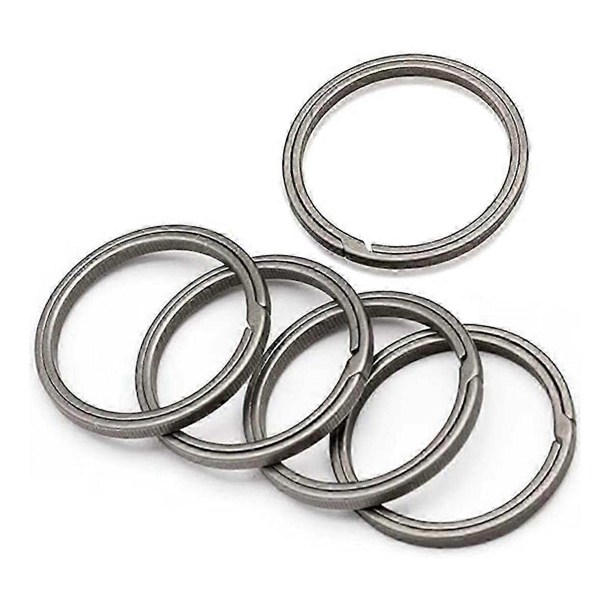 Titanium Key Ring, Quick Release Side-Pushing Ring, Super Lightweight Key Organizer, Outer Diameter